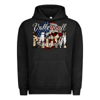 Pigment Black volleyball  mom 4 Urban Hoodie - Jasminsmagicworld
