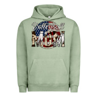 Pigment Oil Green volleyball  mom 4 Urban Hoodie - Jasminsmagicworld