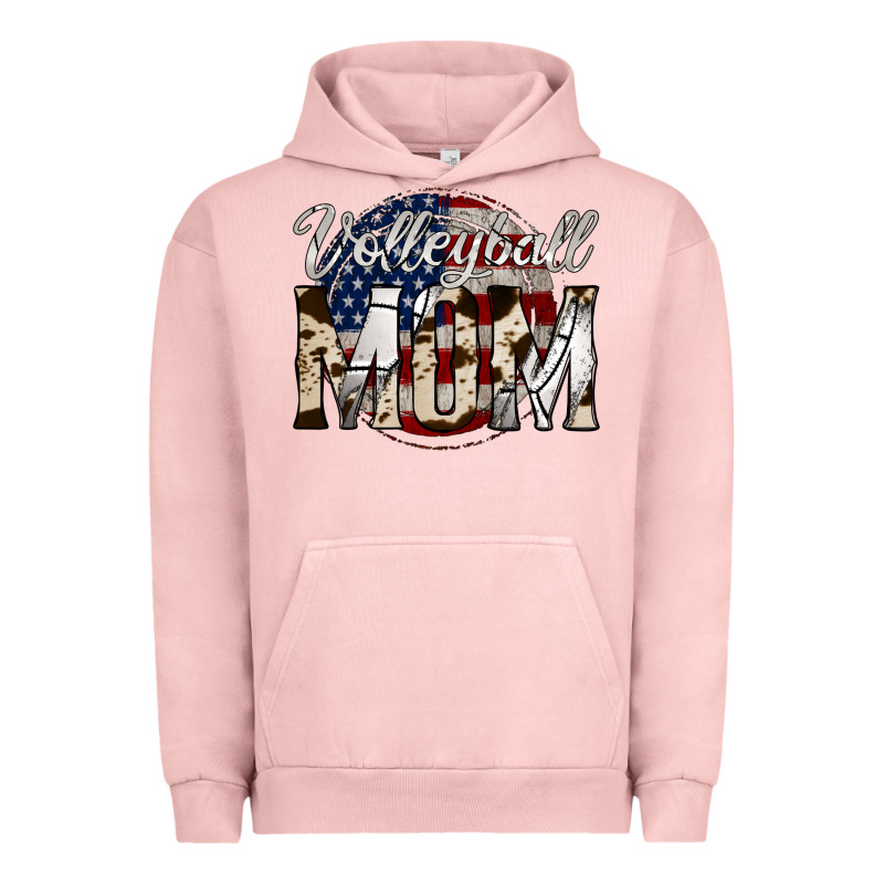 Volleyball  Mom 4 Urban Hoodie by Jasminsmagicworld | Teevron