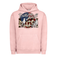 Pigment Salmon volleyball  mom 4 Urban Hoodie - Jasminsmagicworld