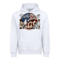 White volleyball  mom 4 Urban Hoodie - Jasminsmagicworld