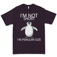 Plum I'm Not Short I'm Penguin Size Premium Tee - Bettercallsaul