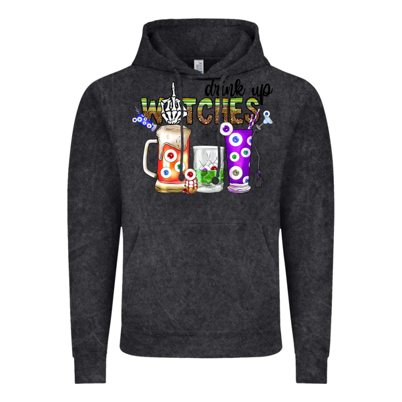 Drink Up Witches Vintage Hoodie by CowhideDigitalArt | Teevron