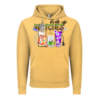 Vintage Mustard Drink Up Witches Vintage Hoodie - CowhideDigitalArt
