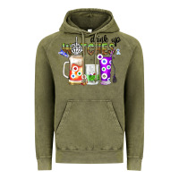 Vintage Olive Drink Up Witches Vintage Hoodie - CowhideDigitalArt
