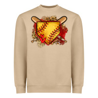 Mushroom softball home plate Heavyweight Sweatshirt - Jasminsmagicworld
