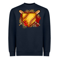 Navy softball home plate Heavyweight Sweatshirt - Jasminsmagicworld