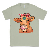 Matcha Cow  Turquoise Classic Tee - CowCowDesign