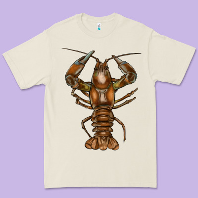Crawfish Premium Tee Designed By Fadigitalartstudio