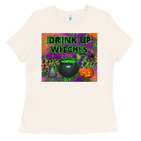 Bone drink up witches tumbler Ladies Tee - BundleAndBundleShop