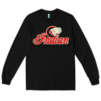 Black motorcycle racing indian Long Sleeve Tee - linhVisuals