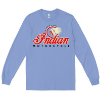 Colony Blue motorcycle racing indian Long Sleeve Tee - linhVisuals