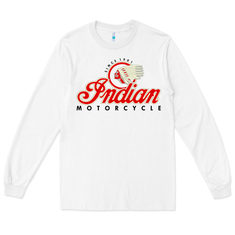 Motorcycle Racing Indian Long Sleeve Tee by linhVisuals | Teevron