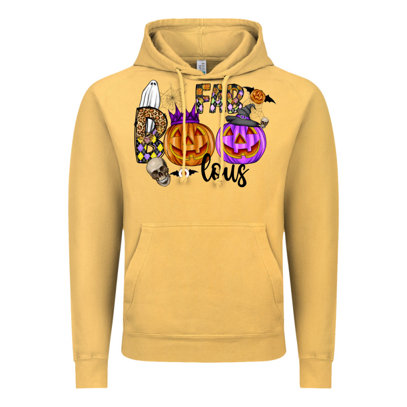 Fab Boo Lous Vintage Hoodie by CowhideDigitalArt | Teevron