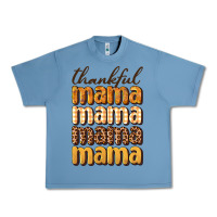 Pebble Blue thankful mama Urban Heavy Tee - BundleAndBundleShop