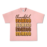 Salmon thankful mama Urban Heavy Tee - BundleAndBundleShop