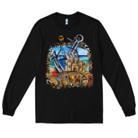 Black summer min Long Sleeve Tee - CowhideDigitalArt