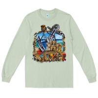 Matcha summer min Long Sleeve Tee - CowhideDigitalArt