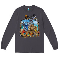Smoke summer min Long Sleeve Tee - CowhideDigitalArt
