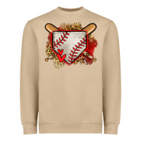 Mushroom baseball home plate Heavyweight Sweatshirt - Jasminsmagicworld