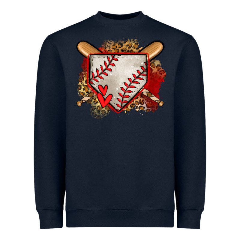 Baseball Home Plate Heavyweight Sweatshirt by Jasminsmagicworld | Teevron