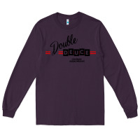 Plum double deuce live music Long Sleeve Tee - linhVisuals