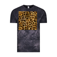 Cloud Black leopard seamless pattern Vintage Tee - BundleAndBundleShop