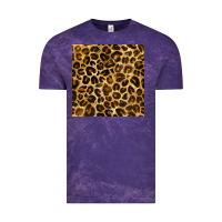 Cloud Purple leopard seamless pattern Vintage Tee - BundleAndBundleShop