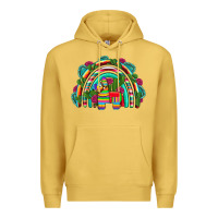 Antique Gold mexican pinata rainbow Premium Hoodie - Artiststas