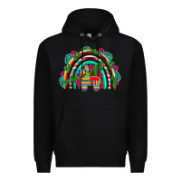 Black mexican pinata rainbow Premium Hoodie - Artiststas