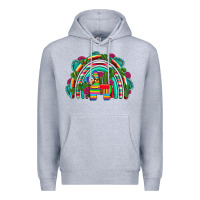 Heather Grey mexican pinata rainbow Premium Hoodie - Artiststas