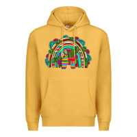Mustard mexican pinata rainbow Premium Hoodie - Artiststas