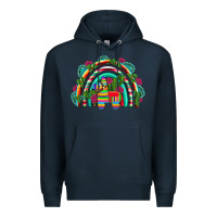 Navy mexican pinata rainbow Premium Hoodie - Artiststas