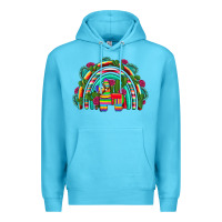 Ocean Blue mexican pinata rainbow Premium Hoodie - Artiststas