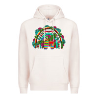 Pale Pink mexican pinata rainbow Premium Hoodie - Artiststas