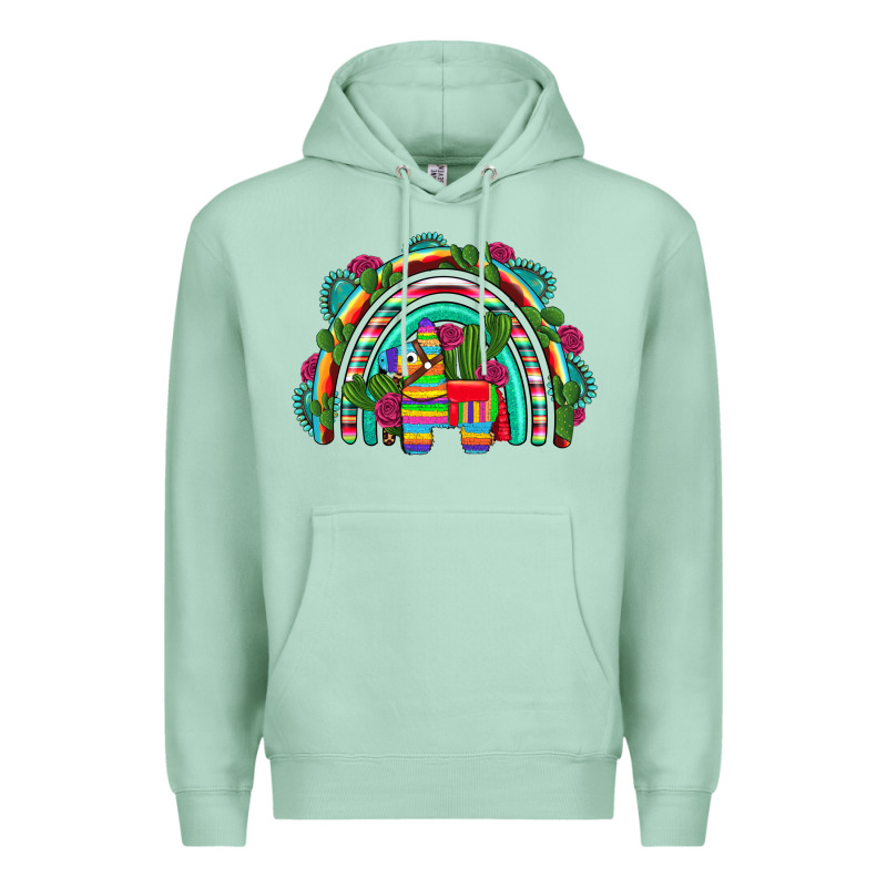 Mexican Pinata Rainbow Premium Hoodie by Artiststas | Teevron