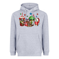 Heather Grey army Christmas coffee Heavyweight Hoodie - Jasminsmagicworld