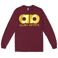 Burgundy allied artists pictures Long Sleeve Tee - linhVisuals