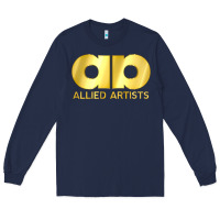 Navy allied artists pictures Long Sleeve Tee - linhVisuals