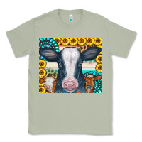 Matcha Cows Gemstone Sunflowers Tumbler Classic Tee - CowCowDesign