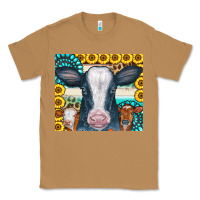 Toasted Coconut Cows Gemstone Sunflowers Tumbler Classic Tee - CowCowDesign