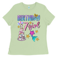 Matcha birthday girl 7 Ladies Tee - BundleAndBundleShop