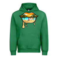 Emerald beach lips Urban Hoodie - Jasminsmagicworld