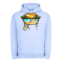 Pigment Grape Ice beach lips Urban Hoodie - Jasminsmagicworld