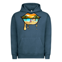 Pigment Midnight Navy beach lips Urban Hoodie - Jasminsmagicworld