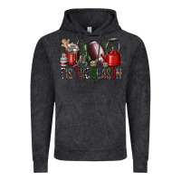 Vintage Black tis the season Vintage Hoodie - SublimationCraftShop