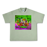 Oil Green one spooky nurse tumbler Urban Heavy Tee - BundleAndBundleShop