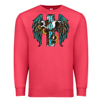 Cardinal Western Wings Cross Hope Premium Sweatshirt - RanaPortraitStore