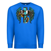 True Royal Western Wings Cross Hope Premium Sweatshirt - RanaPortraitStore
