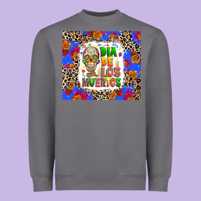 Dia De Los Muertos Heavyweight Sweatshirt Designed By Ranaportraitstore